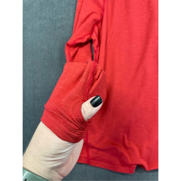 Nike Houston Texans Quarter Zip Pullover Men 2XL Red Dri-Fit NFL Street Style - Picture 8 of 10